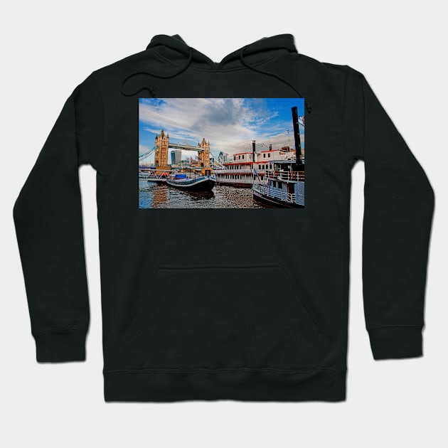 Tower Bridge River Thames London Hoodie by AndyEvansPhotos